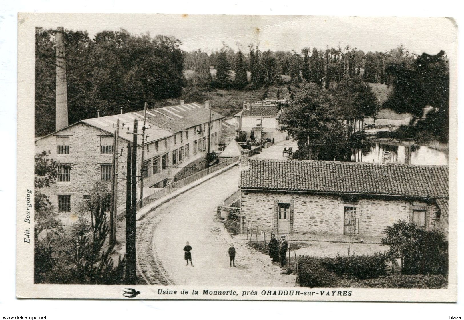 87 - Haute-Vienne - Usine De La Monnerie, Pres Oradour Sur Vayres (N0616) - Oradour Sur Vayres