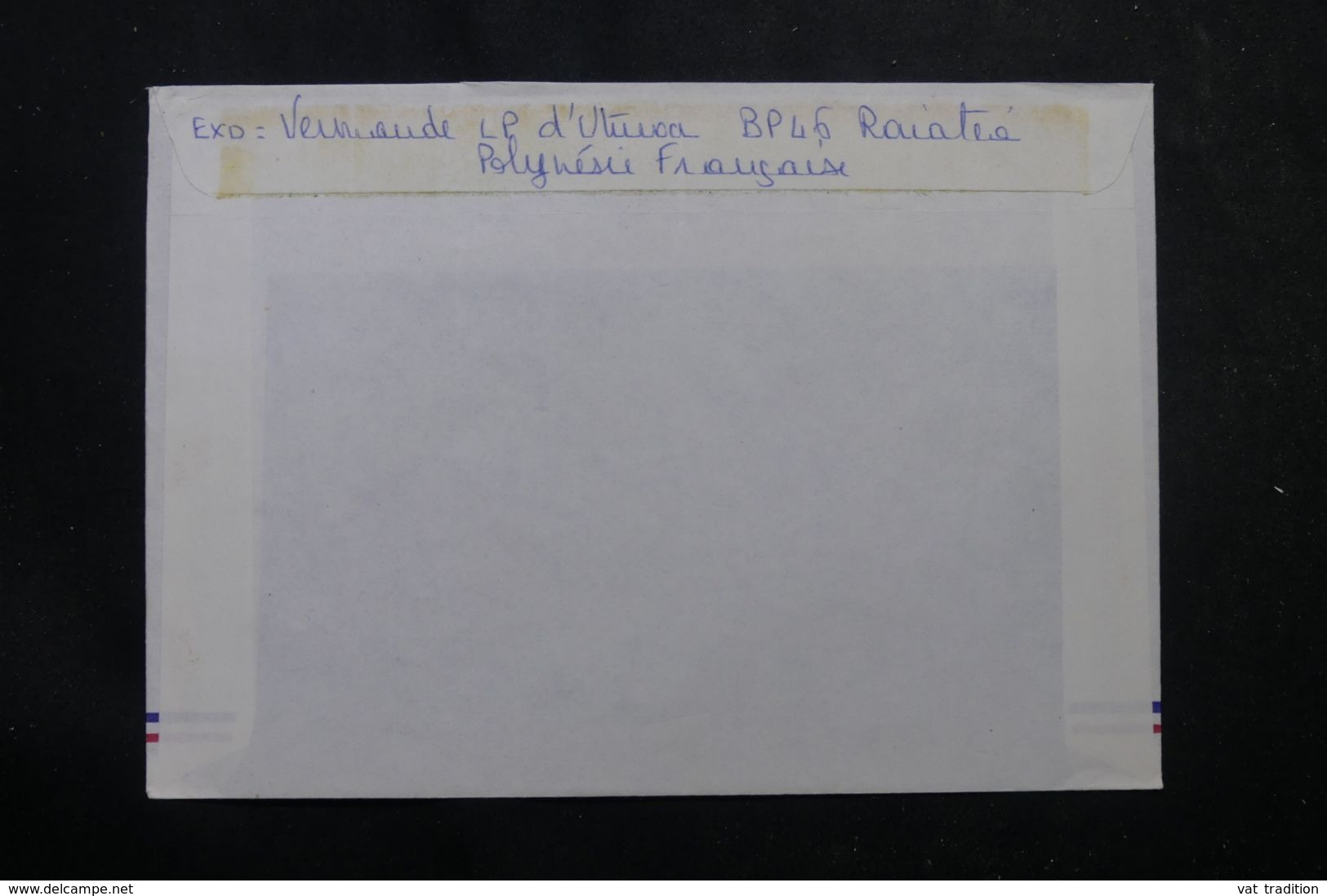 POLYNÉSIE - Affranchissement De Uturoa - Raiatea Sur Enveloppe Pour La France En 1987  - L 64047 - Lettres & Documents