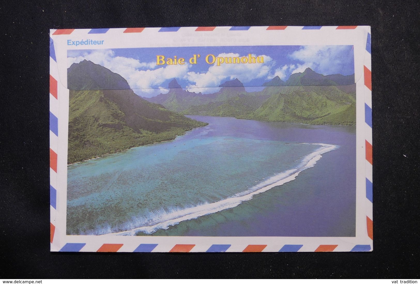 POLYNÉSIE - Affranchissement De Uturoa-Raiatea Sur Enveloppe Touristique Pour La France En 1985  - L 64053 - Briefe U. Dokumente