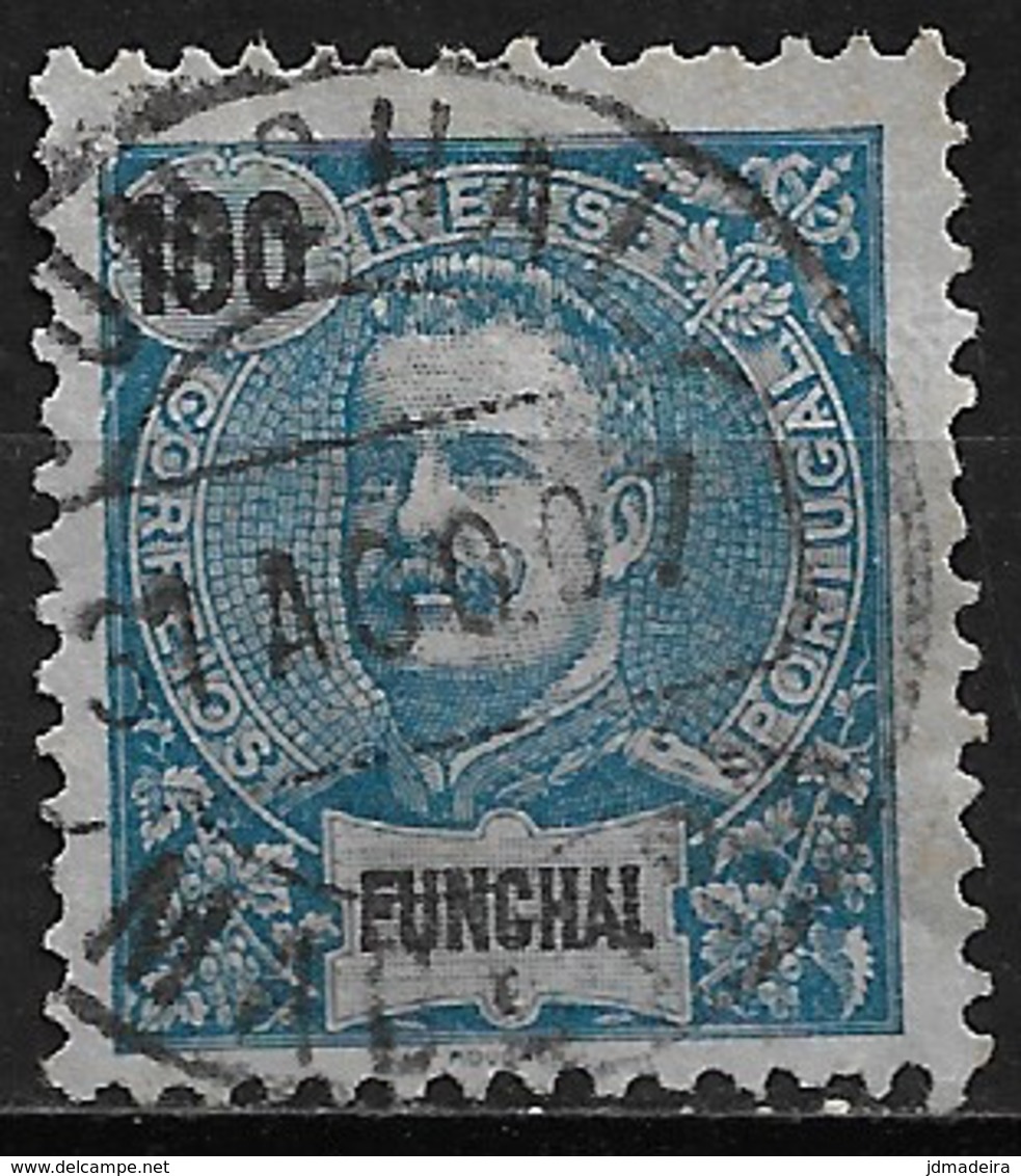 Funchal – 1897 King Carlos 100 Réis - Funchal