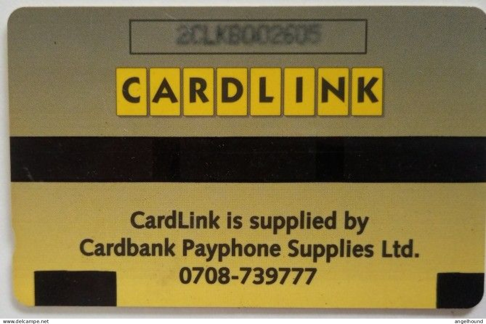 UK Cardlink 2CLKB  £5 2CKLB - Jigsaw Design ( Red / Purple ) - Eurostar, Cardlink & Railcall