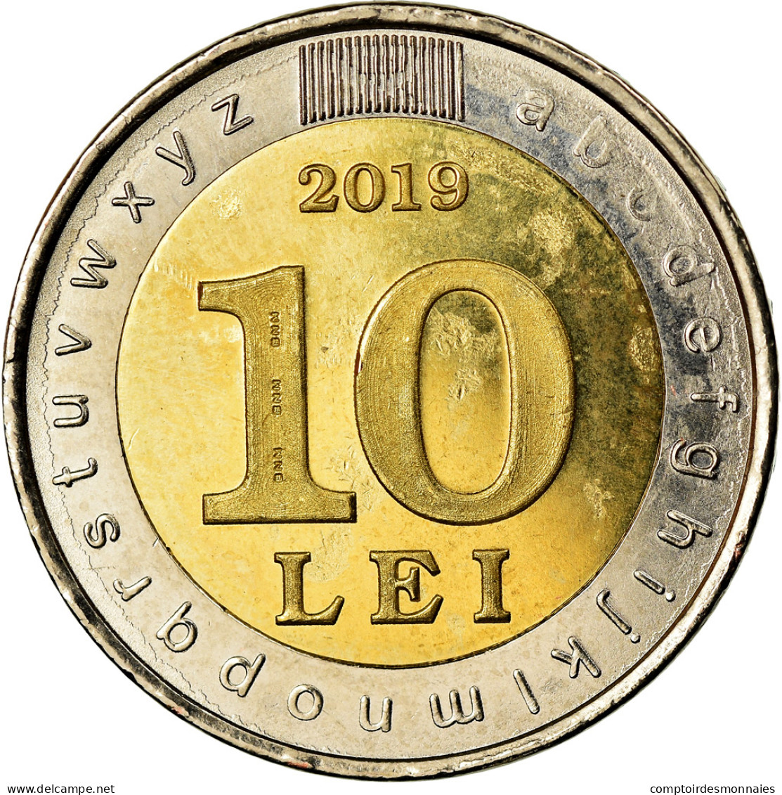 Monnaie, Moldova, 10 Lei, 2019, 30 Ans De La Langue D’Etat, SPL, Bi-Metallic - Moldova