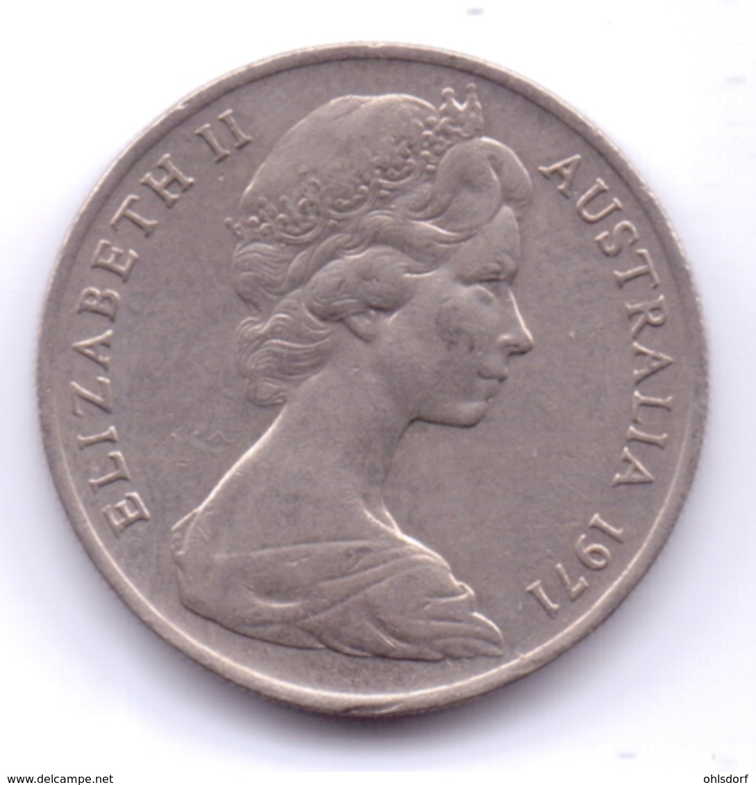 AUSTRALIA 1971: 10 Cents, KM 65 - 10 Cents