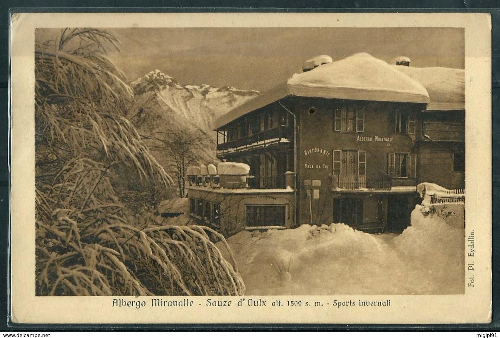 Albergo Miravalle - Sauze D'Oulx  Alt. 1509 S M -Sports Invernali - Cafés, Hôtels & Restaurants