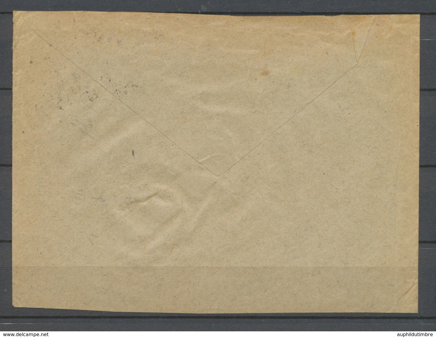 1927 Lettre N°202, 75c Rose CASSURE BORD DE GAUCHE Obl. RR, Superbe X4519 - Sin Clasificación