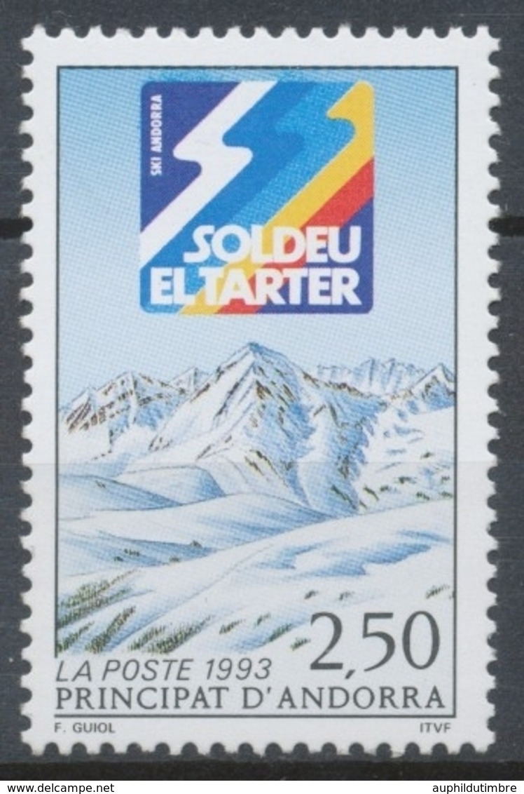 Andorre FR N°425 2f.50 Stations De Ski N** ZA425 - Nuevos