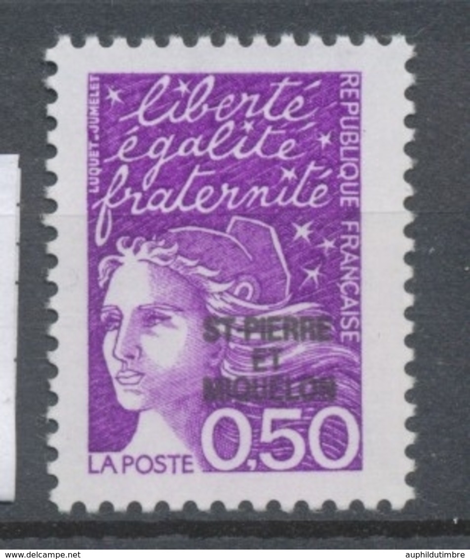 SPM  N°658 T.-P De France. 50c. Violet-rouge (3088) ZC658 - Ongebruikt