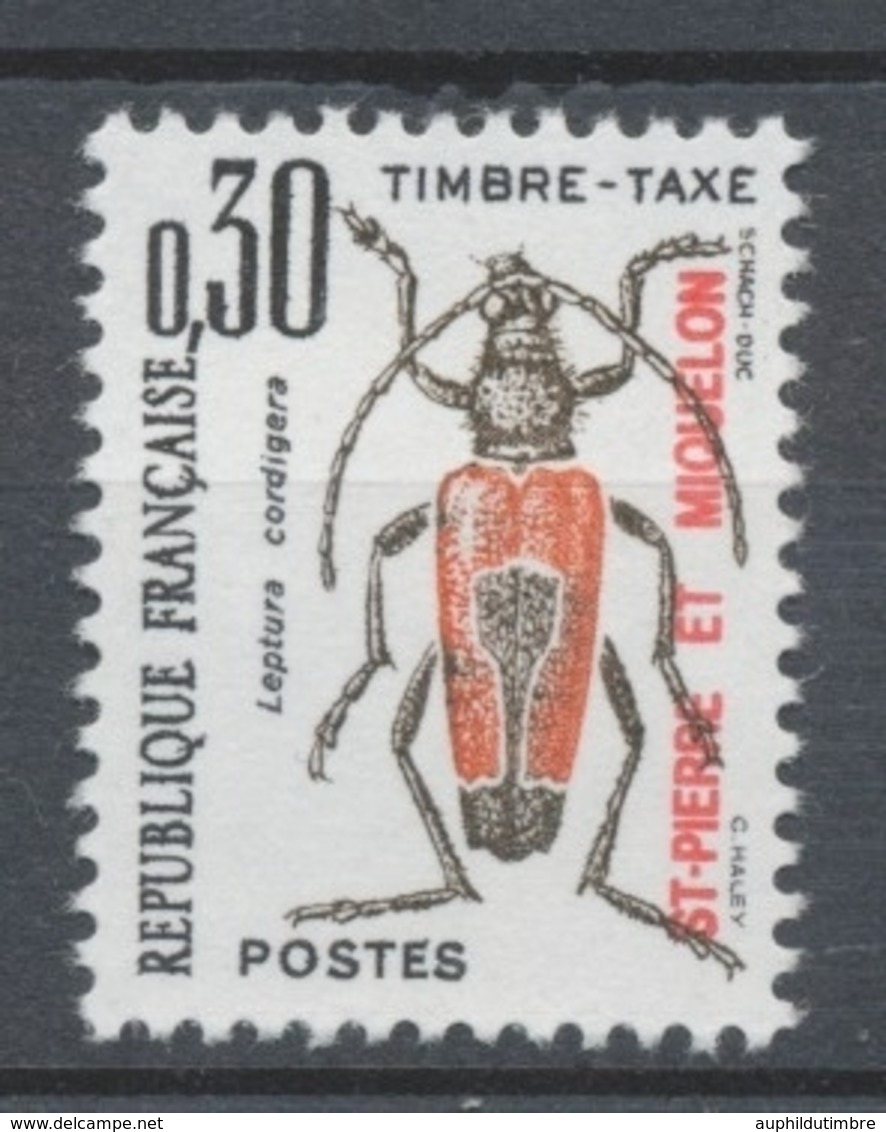 SPM  N°84 Timbres-taxe   30c. Noir, Brun Et Rouge ZC84 - Timbres-taxe