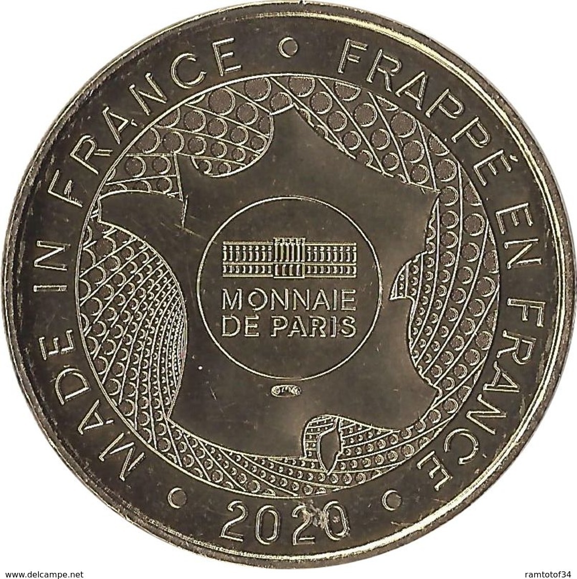 2020 MDP220 - LE BUGUE-SUR-VÉZÈRE - Le Village Bournat 5 (loisirs Authentiques) / MONNAIE DE PARIS - 2020