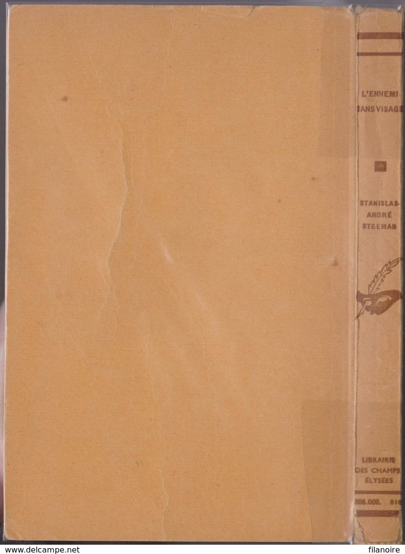 305 S. A. STEEMAN L’Ennemi Sans Visage Le Masque N°305 (EO, 1941) - Le Masque