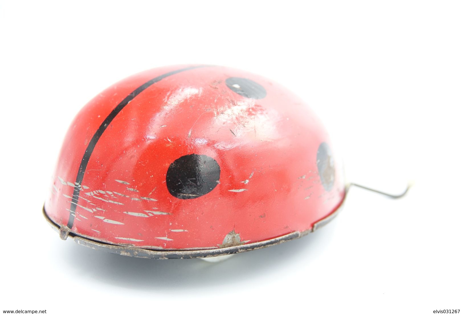 Vintage TIN TOY : Maker BERUSKA - LADYBUG - WITH BOX - 11 Cm - Czech Republic - 1950's - - Collectors Et Insolites - Toutes Marques