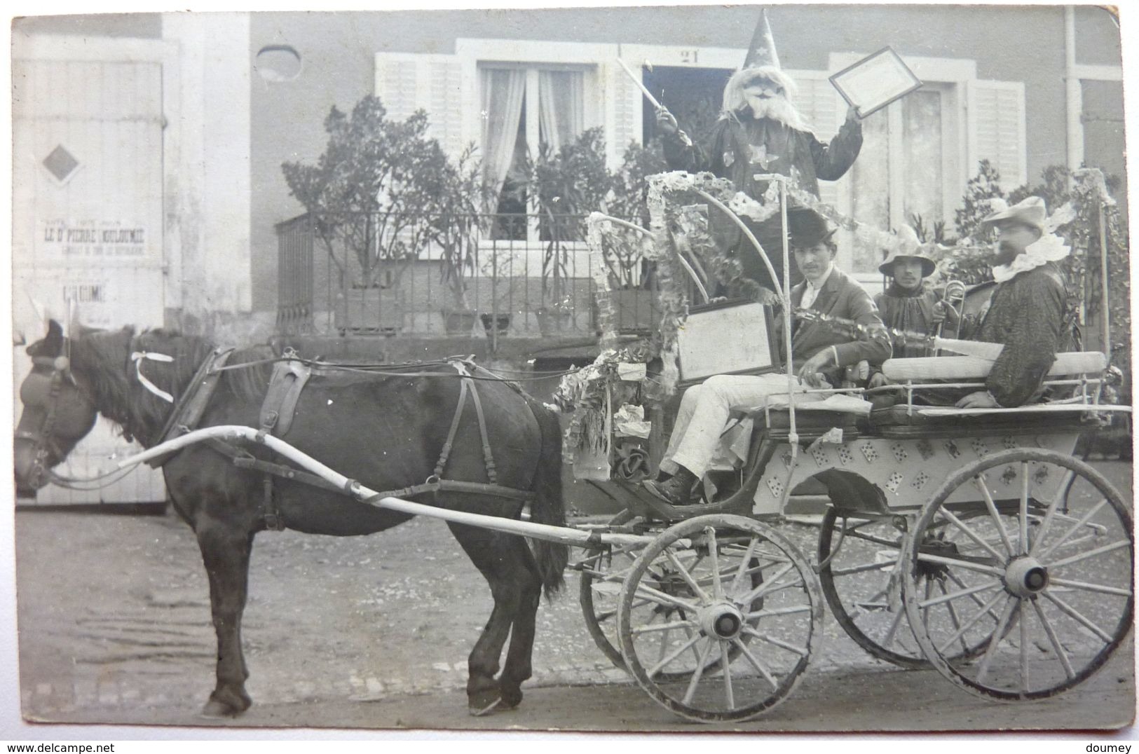 CAVALCADE FLEURIE - CARTE PHOTOS - MONTHUREUX Sur SAONE - Monthureux Sur Saone