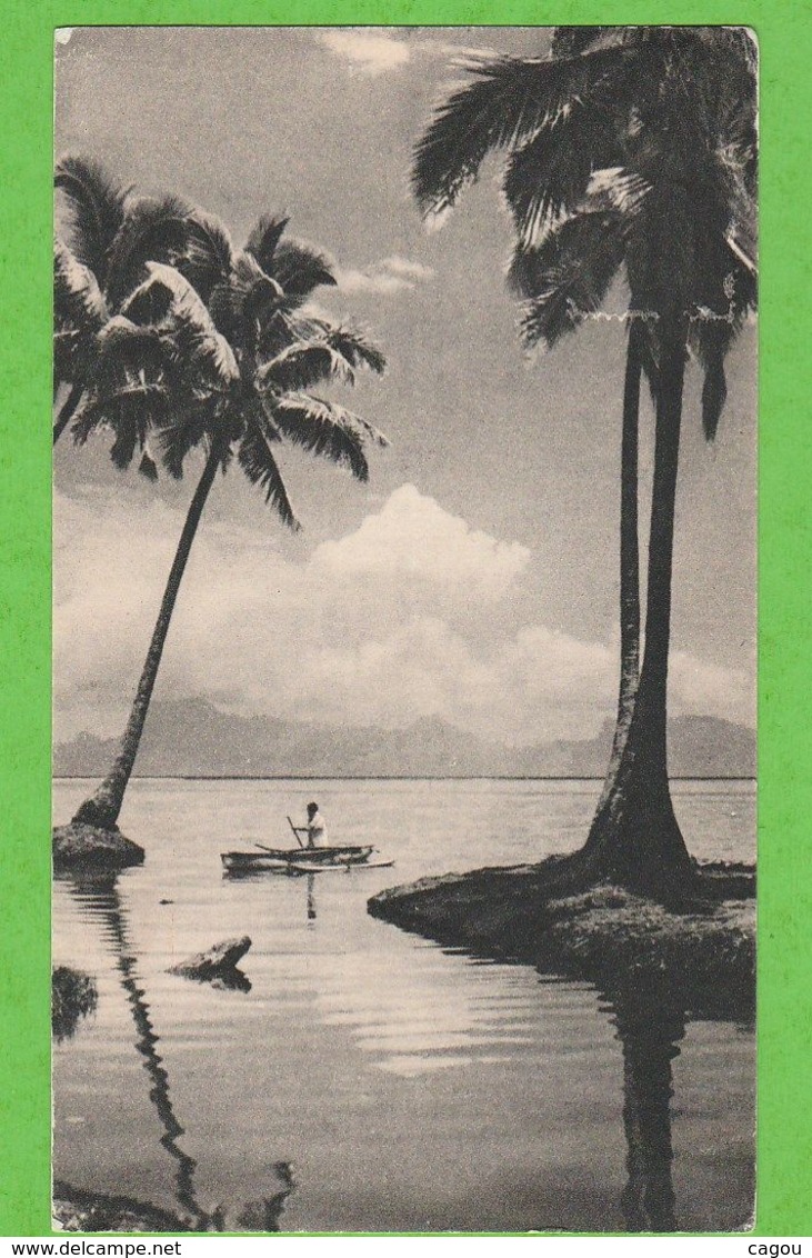 CARTE POSTALE PUBLICITAIRE LABORATOIRE PLASMARINE - DANS LE SILLAGE DE BOUGAINVILLE V TONGA L'ILE DES AMIS - Tonga (...-1970)