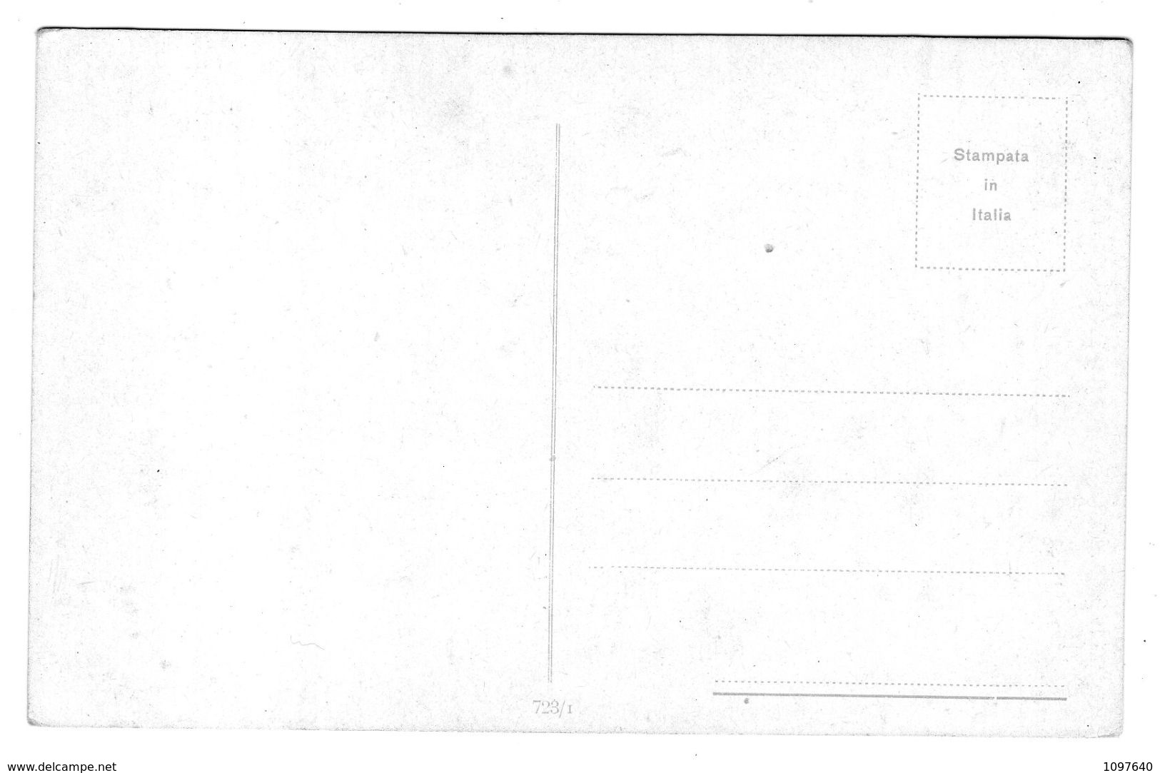 Kanil Vladislav Muttich. Carte Signée . Portrait De Femme Buste, Profil Droit - Muttich, C.V.