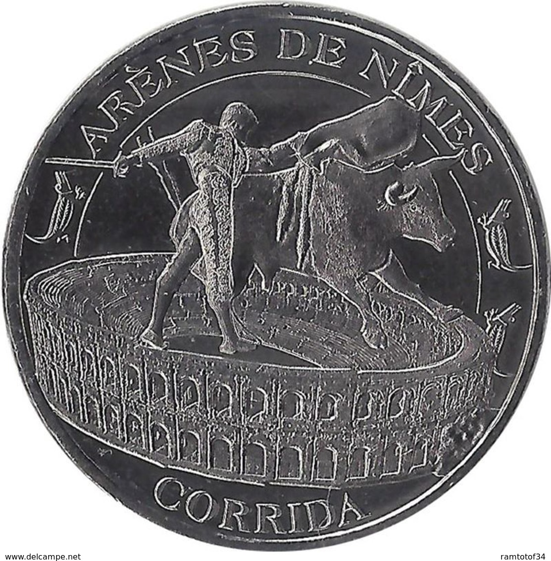 2015 MDP387 - NIMES - La Corrida (Argent) / MONNAIE DE PARIS - 2015