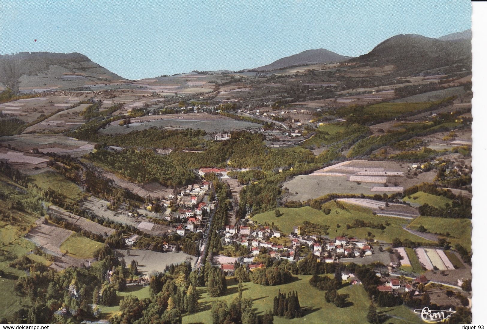 URIAGE-les-BAINS - Vue Panoramique Aérienne - Uriage