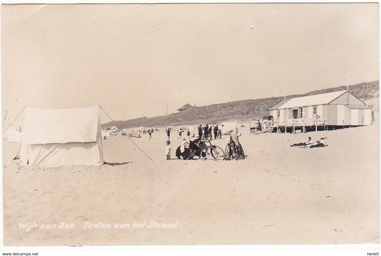 Wijk Aan Zee Tenten Aan Het Strand M4938 - Wijk Aan Zee