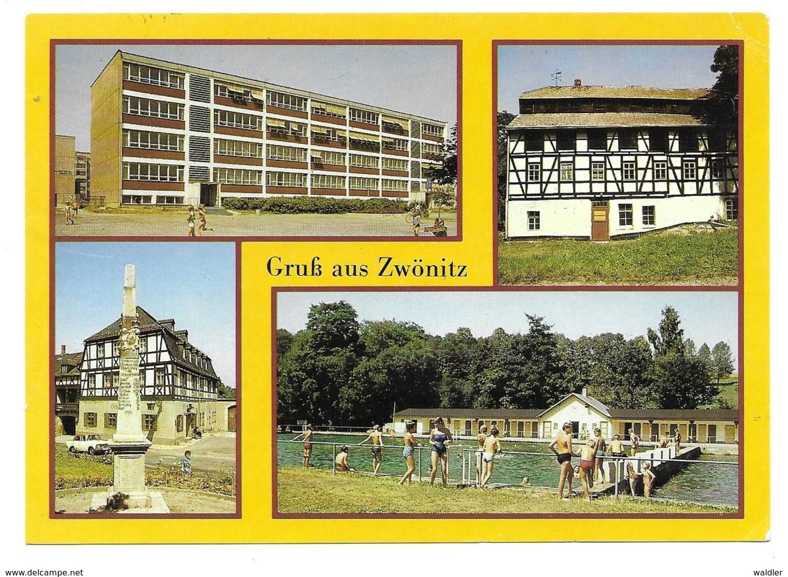 9417  ZWÖNITZ / ERZ.  MEHRBILD    1986 - Zwoenitz