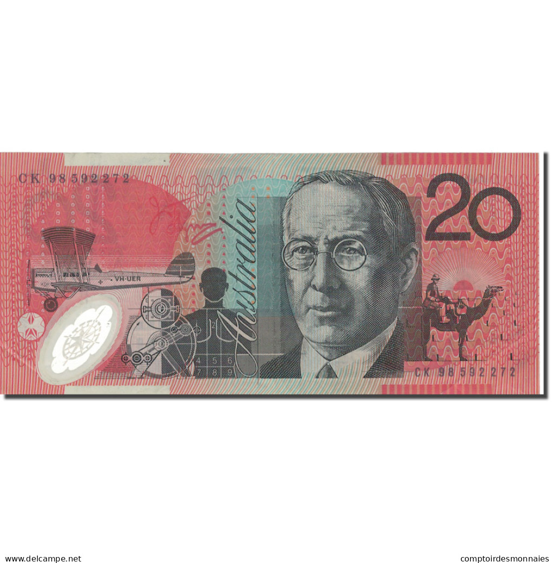 Billet, Australie, 20 Dollars, 1994-2001, KM:53b, TTB+ - 1992-2001 (polymeerbiljetten)