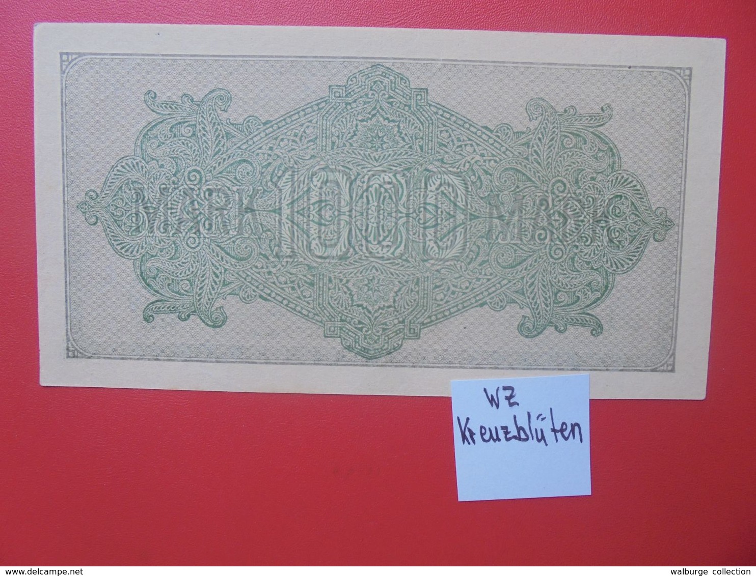 Reichsbanknote 1000 MARK 1922 VARIANTE CIRCULER (B.15) - 1000 Mark