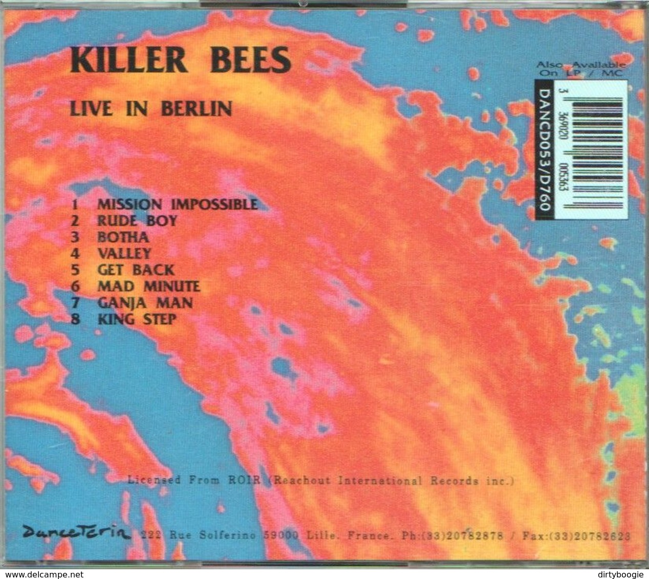 Michael E. JOHNSON & The KILLER BEES - Live In Berlin - CD - Reggae