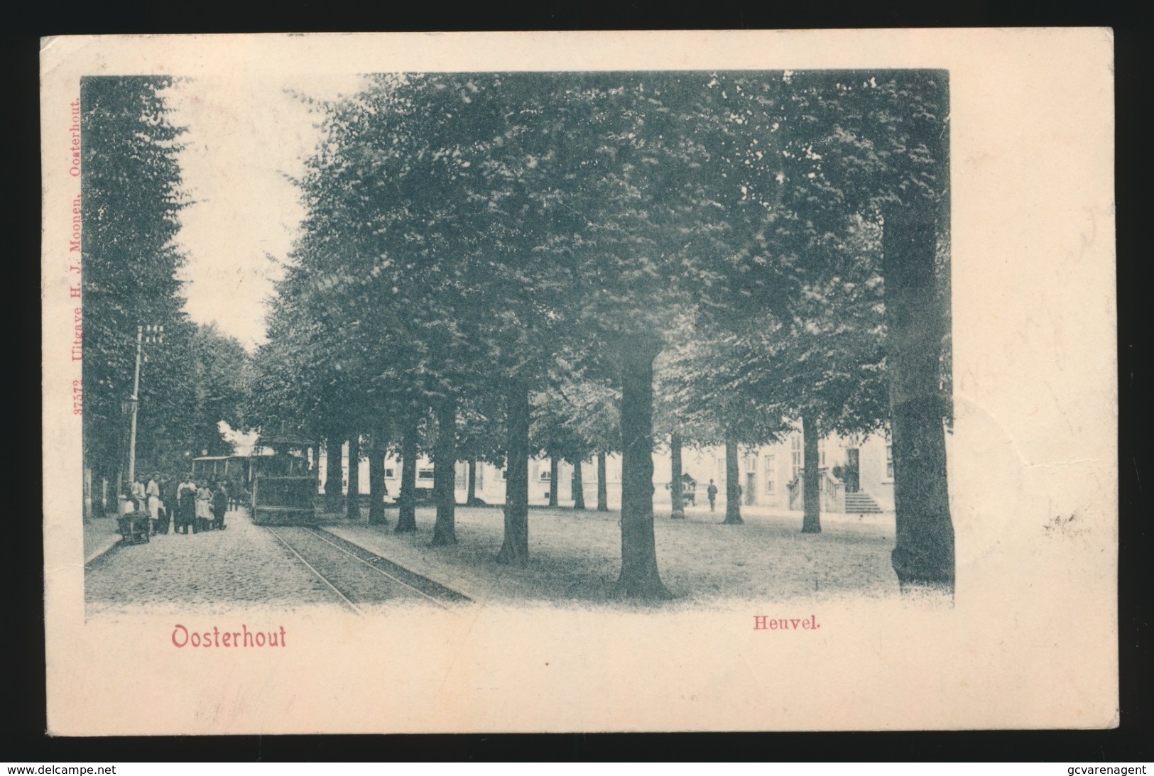 OOSTERHOUT  HEUVEL  VICINAL  STOOMTRAM   2 SCANS - Oosterhout