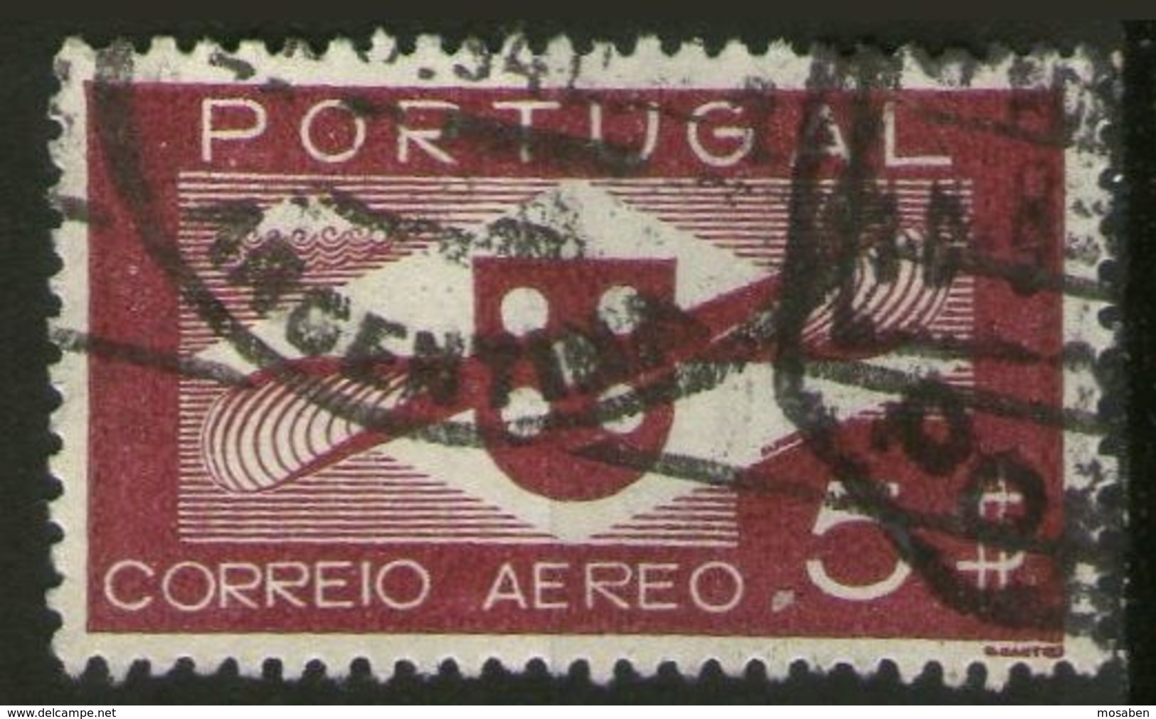 PORTUGAL	-	Yv. A° 6	-				N-23078 - Gebraucht