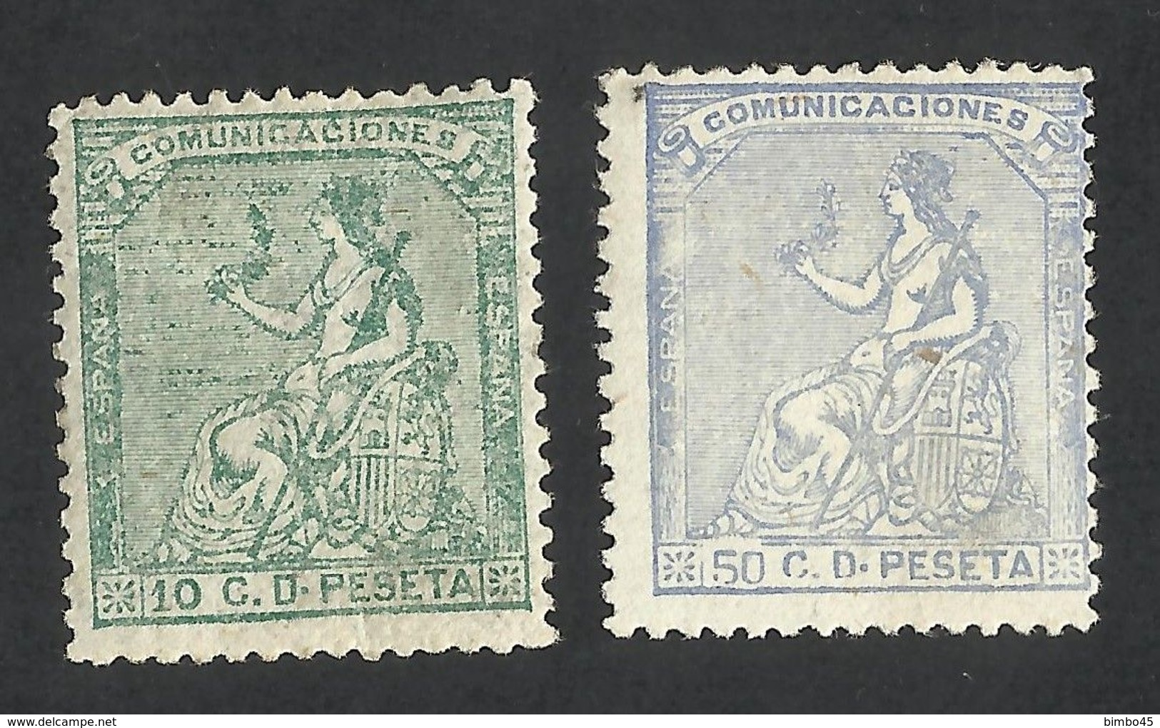 SPAIN / ESPANA--1873-- HISPANIA--MNH - Unused Stamps