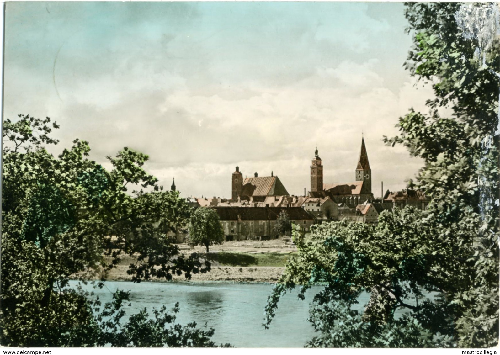 INGOLSTADT  BAYERN  Altstadt Vom Südufer Der Donau Aus - Ingolstadt