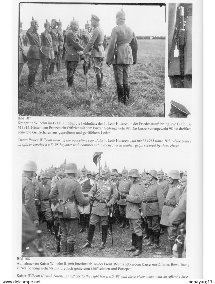 Deutsche Uniformen Und Seitengewehre German Uniforms And Bayonets, K Lubbe 1841-1945   LIVRAISON GRATUITE FREE SHIPPING - Anglais