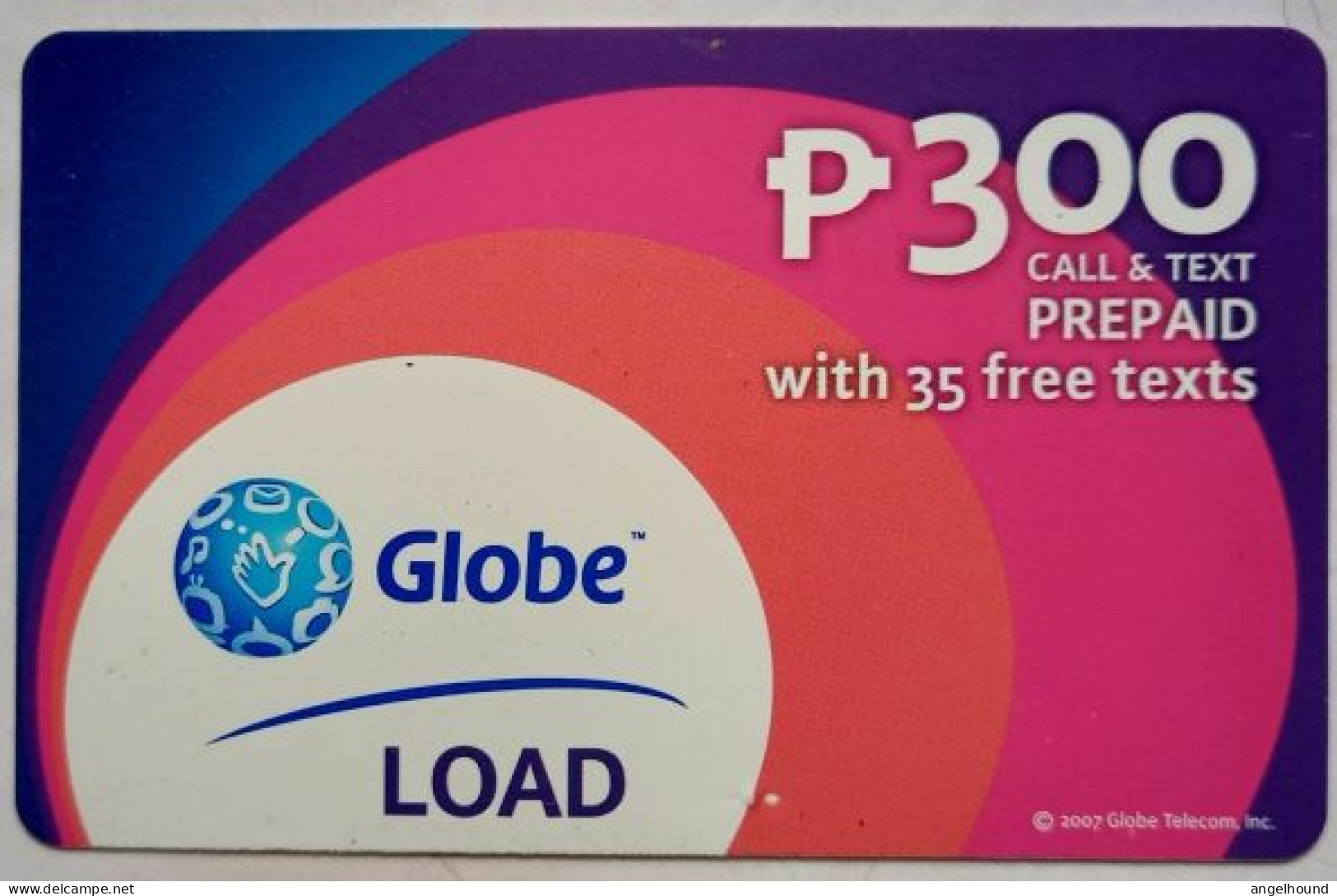 Pgilippines Globe Prepaid P300 - Philippinen