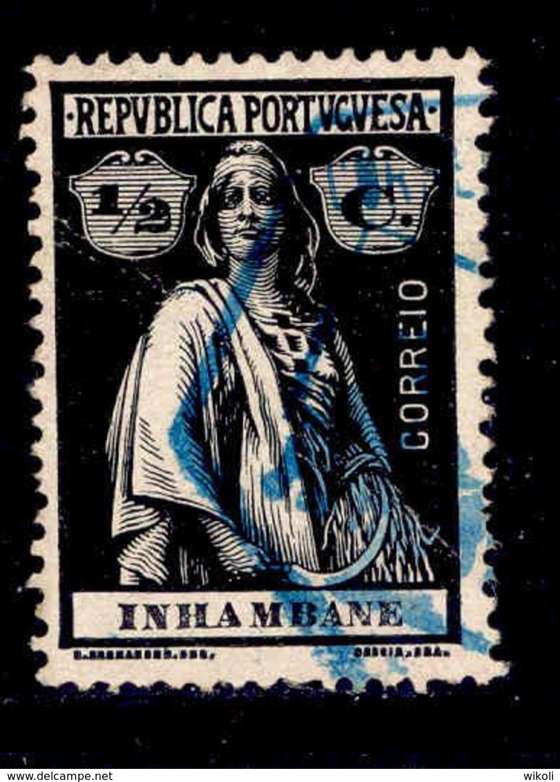 ! ! Inhambane - 1914 Ceres 1/2 C (Chalky Paper) - Af. 72 - Used - Inhambane