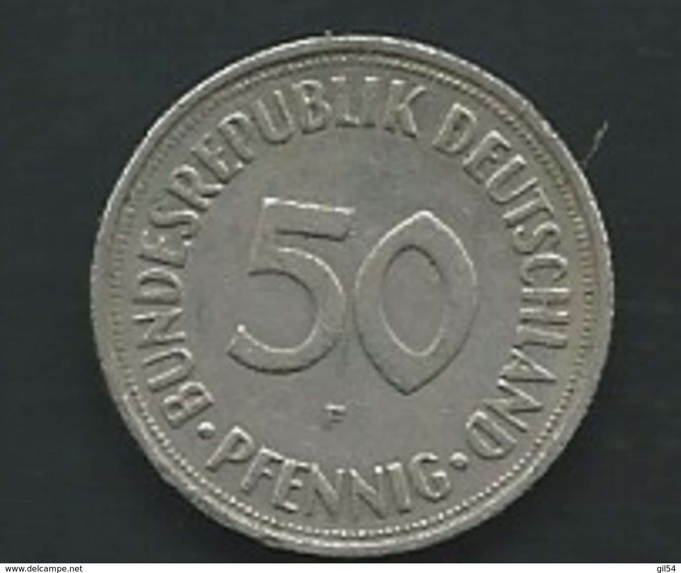 GERMANY 50 Pfennig 1950 F   PIA227 07 - 50 Pfennig