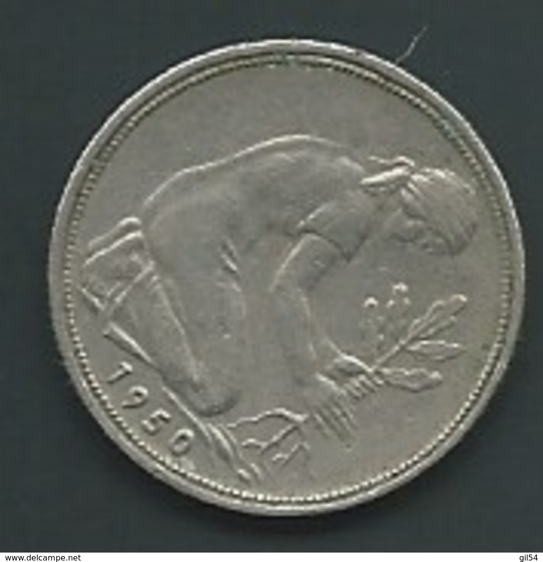 GERMANY 50 Pfennig 1950 F   PIA227 07 - 50 Pfennig
