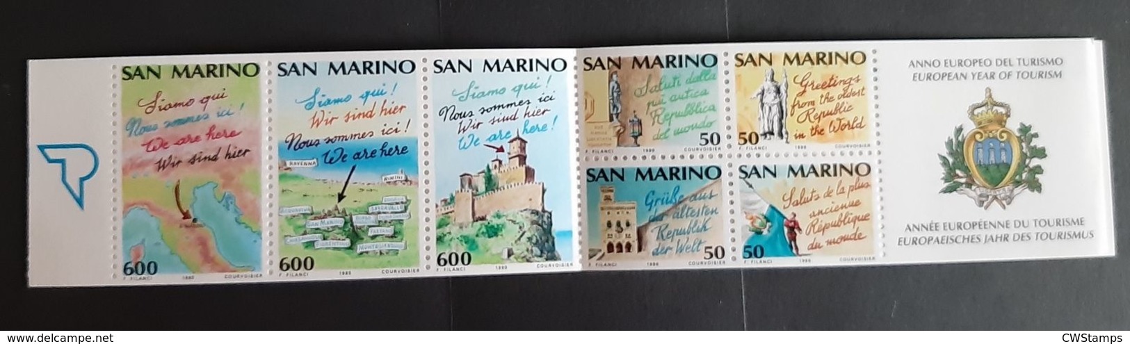 PZB San Marino 1990 Nr 1435-37 - Postzegelboekjes