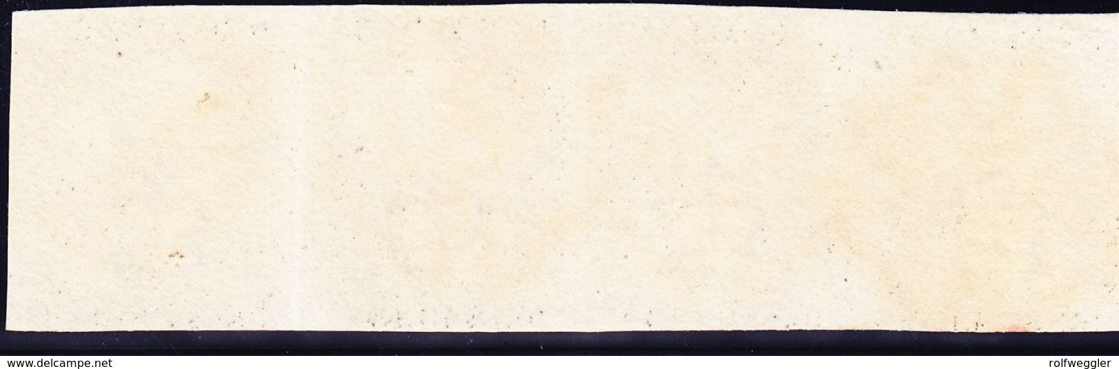 1840 Penny Black Platte 1a Horizontaler 4er Streifen Vollrandig. Rotes Malteser Kreuz Als Abstemplung. Fotoattest 2017 - Used Stamps