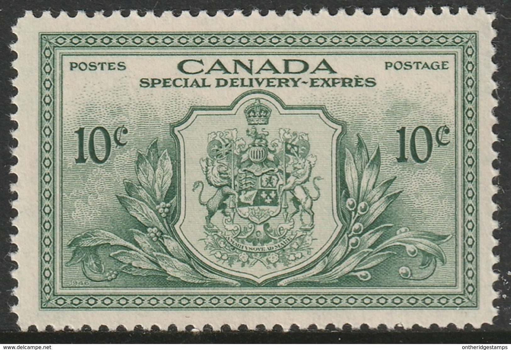 Canada Sc E11 Special Delivery MLH - Eilbriefmarken