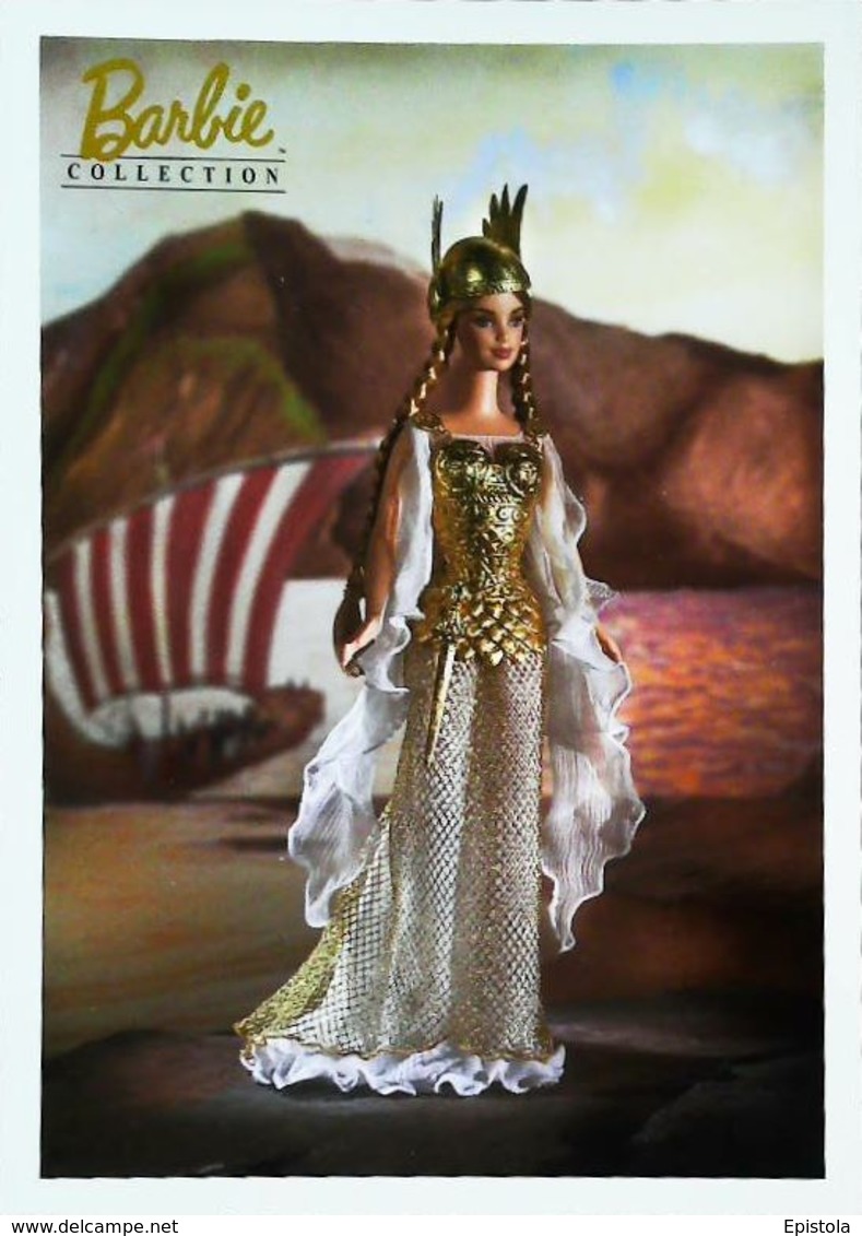 Carte Postale Barbie Princesse Des Vikings   Ref   B 6361 - Barbie