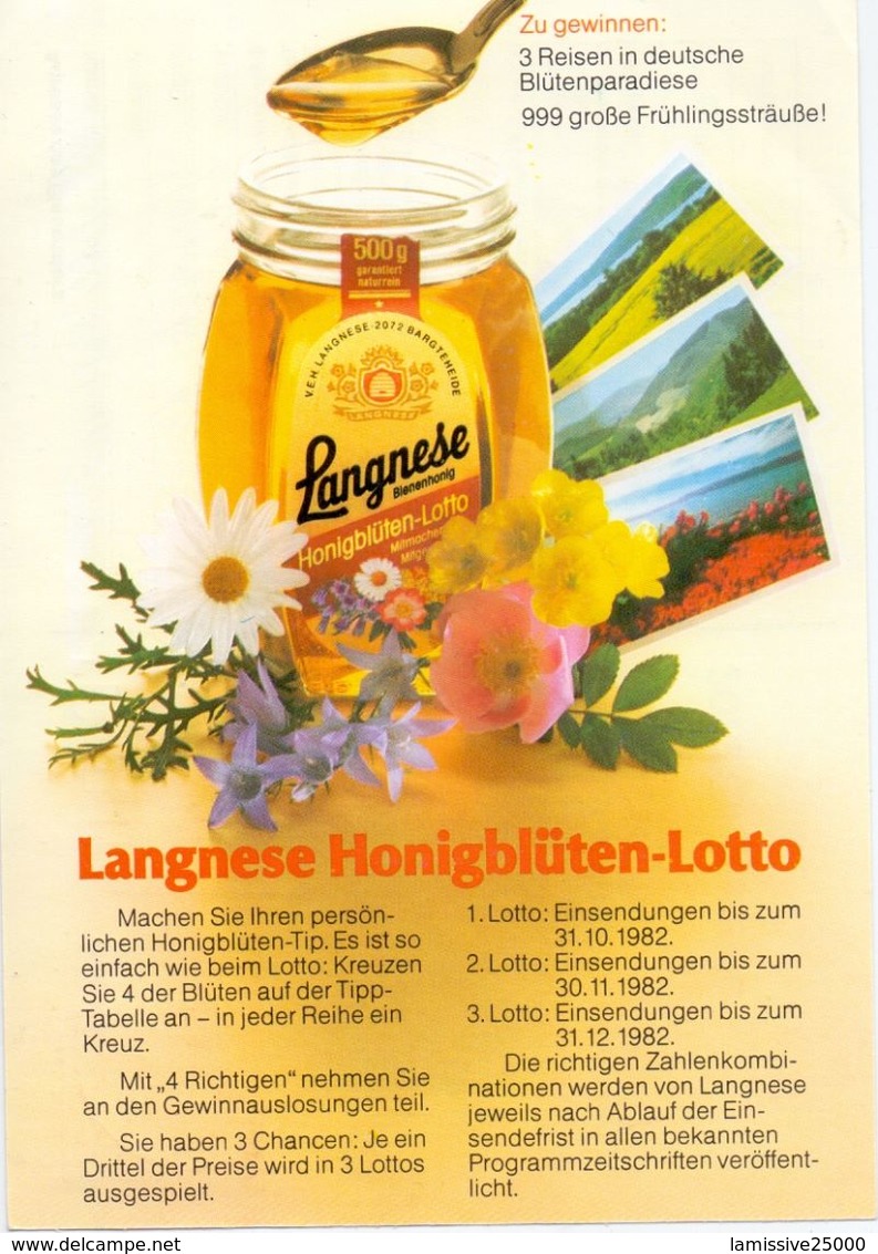 Allemagne Loto Miel Abeilles - Honeybees