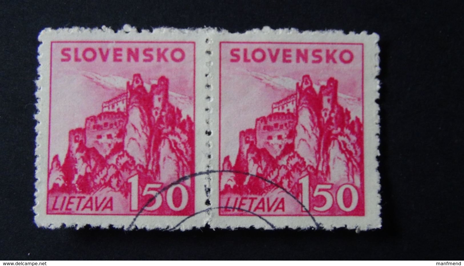 Slovakia - 1941 - Mi:SK 82, Sn:SK 59, Yt:SK 55 O - Look Scan - Oblitérés