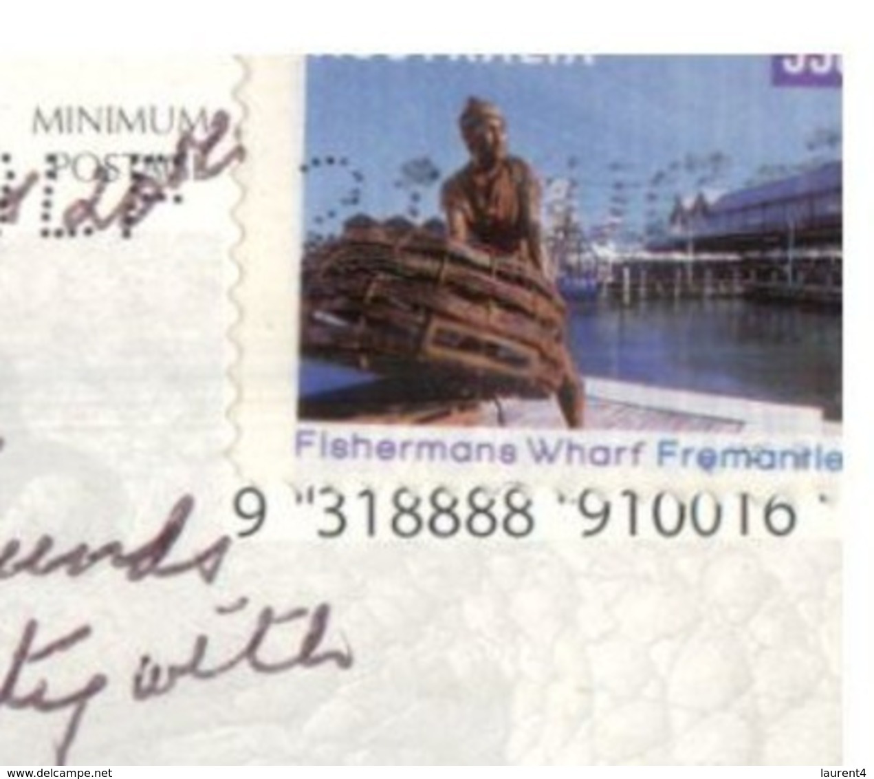 (C 31) Australia - NT - Florence Waterfall  (with Stamp) - Sin Clasificación