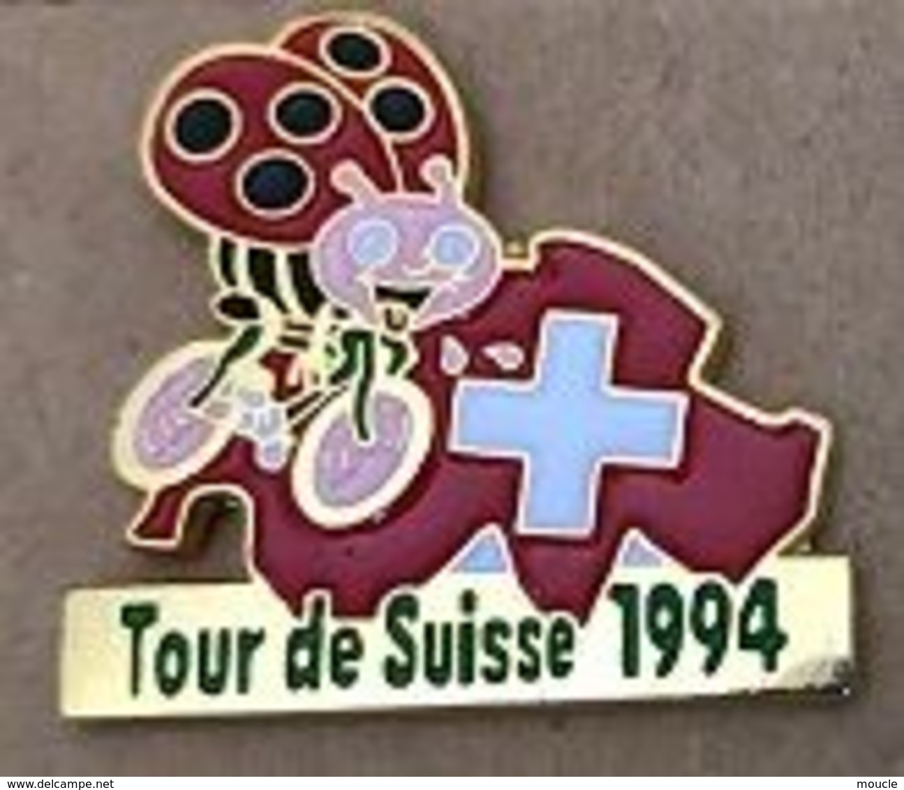 CYCLISME - VELO - BIKE - CYCLISTE - TOUR DE SUISSE 94 - COCCINELLE - SCHWEIZ - SVIZZERA - SUIZA - SWITZERLAND - (26) - Cycling