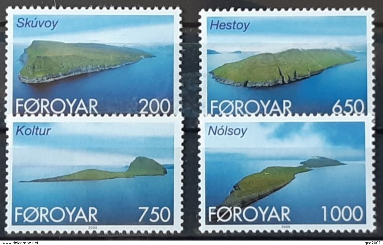 ILES FEROE / YT 377 - 380 / ILE - SKUVOY - HESTOY - KOLTUR - NOLSOY / NEUFS ** / MNH - Islands