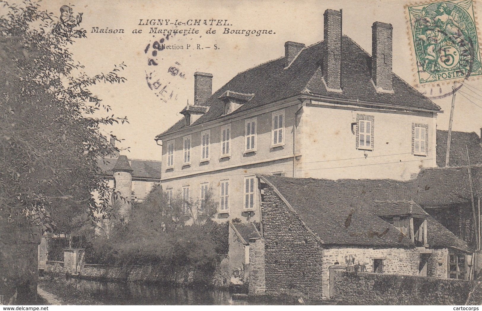 89 - Ligny-le-Chatel - Beau Cliché De La Maison De MARGUERITE De BOURGOGNE - Ligny Le Chatel