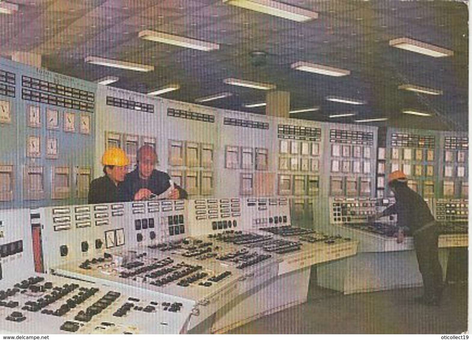 ULAANBAATAR- POWER PLANT, CONTROL ROOM - Mongolia