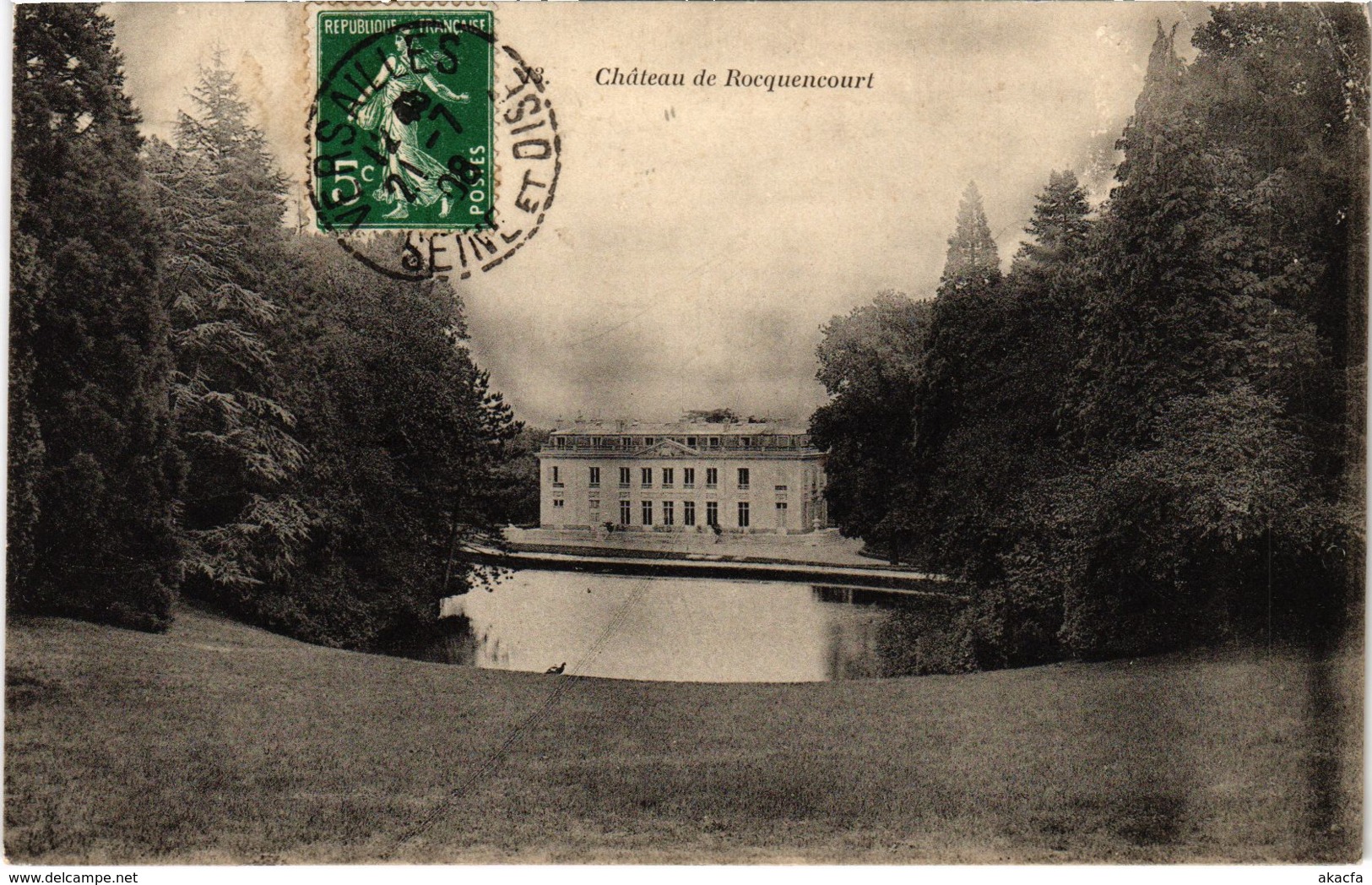 CPA Chateau De ROCQUENCOURT (102390) - Rocquencourt