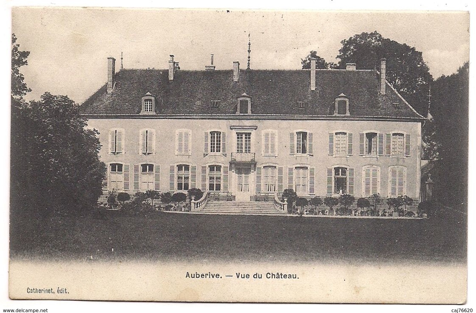 Auberive , Vue Du Chateau - Auberive