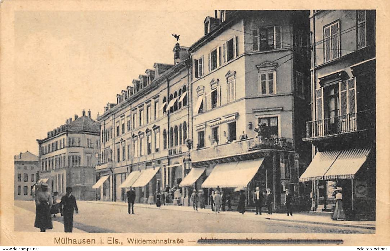 Mulhouse          68         Rue Du Sauvage        (voir Scan) - Mulhouse