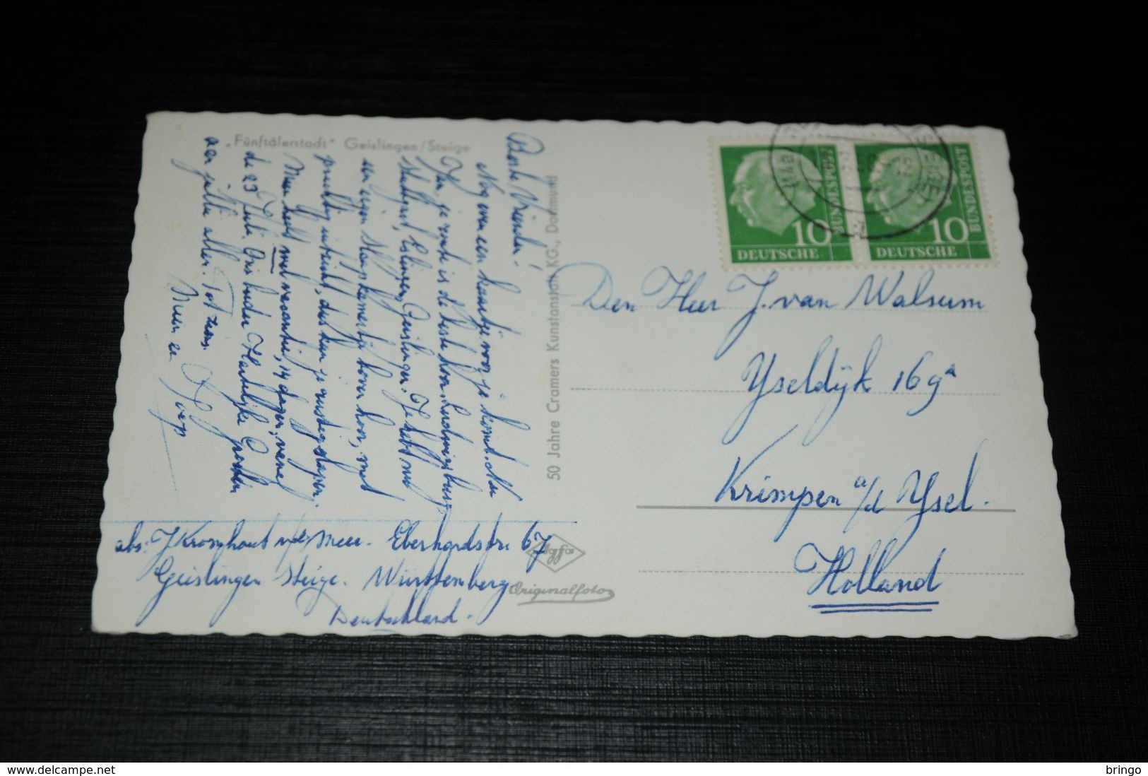 17338-                GEISLINGEN / STEIGE - 1956 - Geislingen