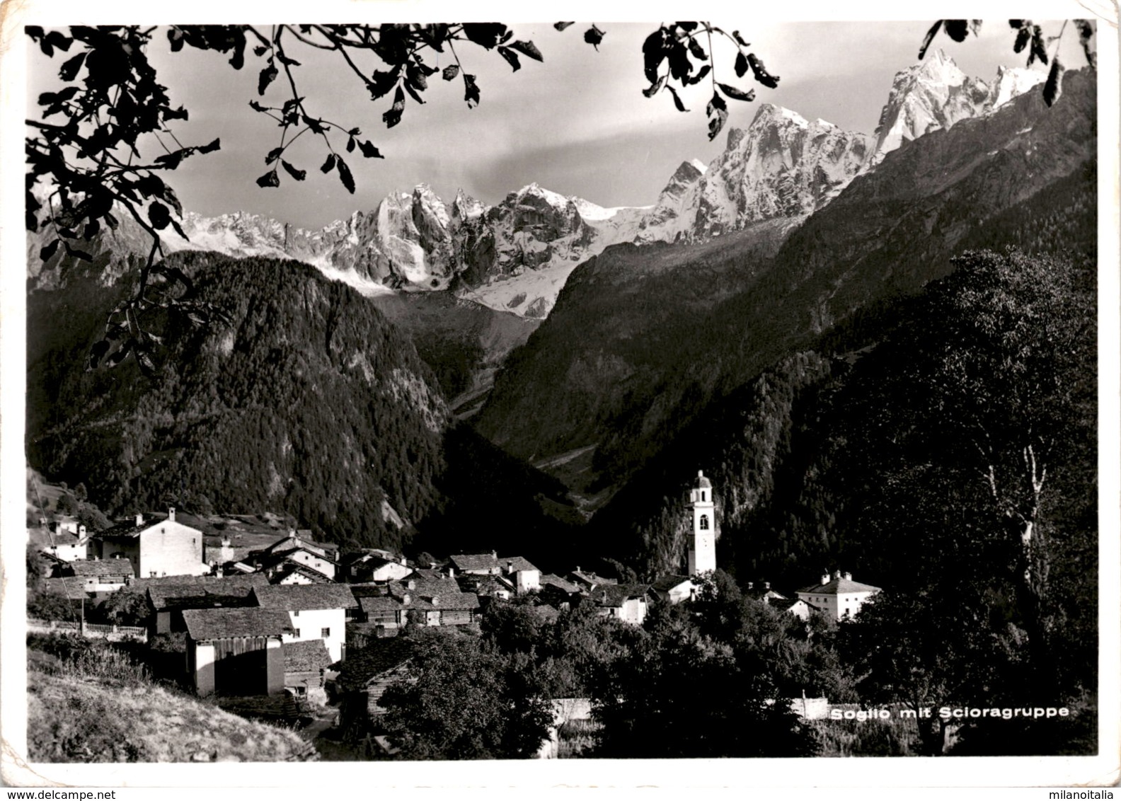 Soglio Mit Scioragruppe (3659) * 14. 9. 1956 - Soglio